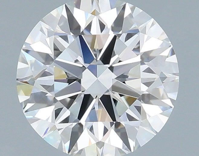 1.53 Carat Round Shaped, Ideal Cut, E Color, VVS2 Clarity, IGI Certified Lab Grown Diamond
