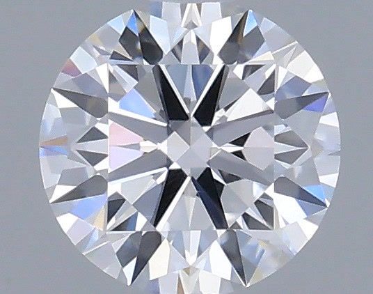 0.33 Carat Round Shaped, Ideal Cut, D Color, VS2 Clarity, IGI Certified Lab Grown Diamond