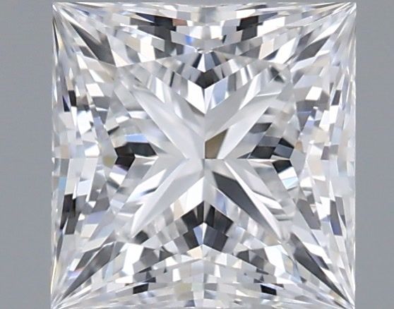 1.05 Carat Princess Shaped, Ideal Cut, D Color, VVS1 Clarity, IGI Certified Lab Grown Diamond