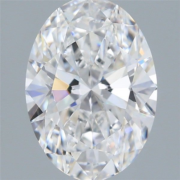1.69 Carat Oval Shaped, Very Good Cut, D Color, VS1 Clarity, IGI Certified Lab Grown Diamond