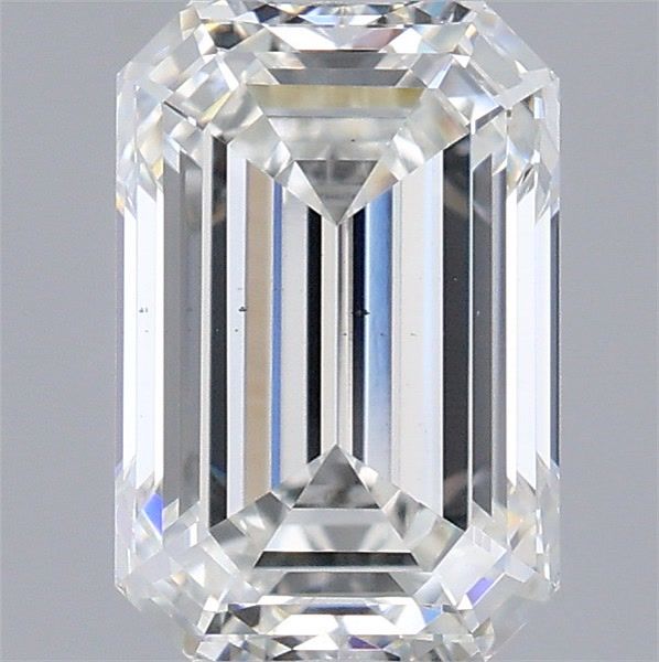 2.06 Carat Emerald Shaped, Ideal Cut, E Color, VS2 Clarity, IGI Certified Lab Grown Diamond