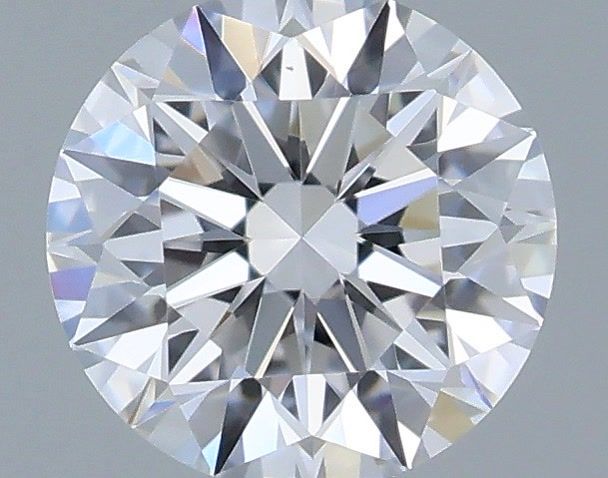 0.33 Carat Round Shaped, Ideal Cut, D Color, VS1 Clarity, IGI Certified Lab Grown Diamond