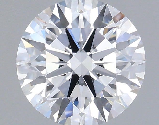 1.05 Carat Round Shaped, Ideal Cut, D Color, VVS2 Clarity, IGI Certified Lab Grown Diamond