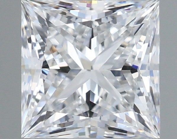 1.22 Carat Princess Shaped, Ideal Cut, D Color, VS1 Clarity, IGI Certified Lab Grown Diamond