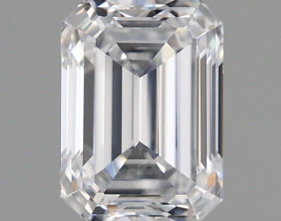 1.05 Carat Emerald Shaped, Ideal Cut, D Color, IF Clarity, IGI Certified Lab Grown Diamond