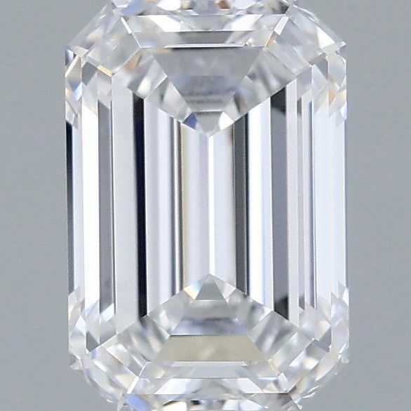 1.05 Carat Emerald Shaped, Very Good Cut, D Color, IF Clarity, IGI Certified Lab Grown Diamond