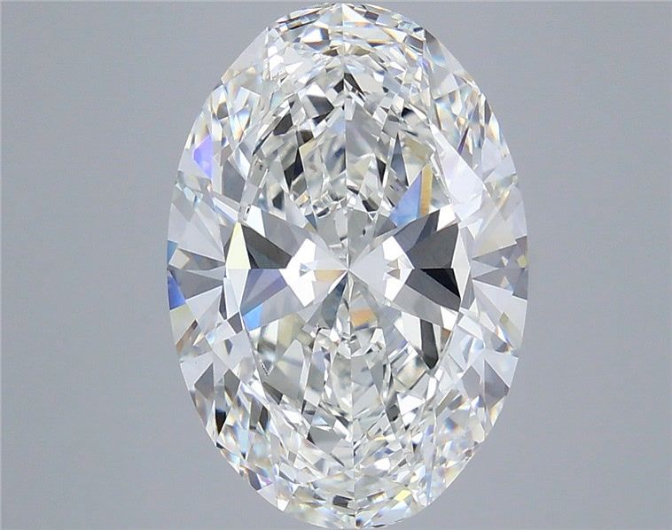 6.06 Carat Oval Shaped, Very Good Cut, F Color, VS1 Clarity, IGI Certified Lab Grown Diamond