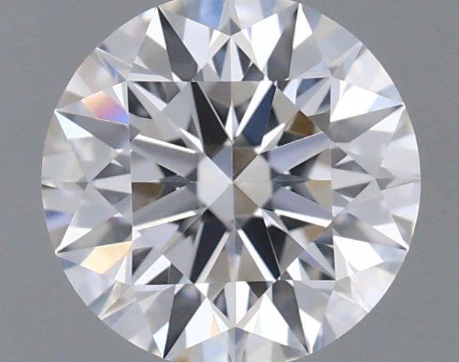 0.53 Carat Round Shaped, Ideal Cut, D Color, VS2 Clarity, IGI Certified Lab Grown Diamond
