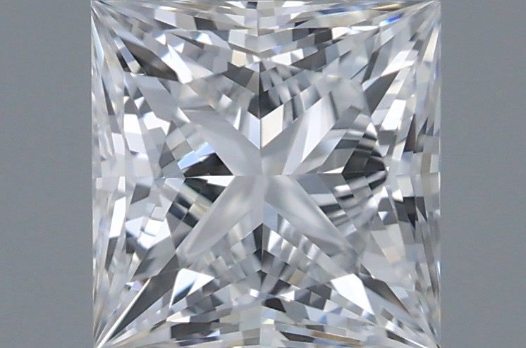 1.01 Carat Princess Shaped, Ideal Cut, D Color, IF Clarity, IGI Certified Lab Grown Diamond