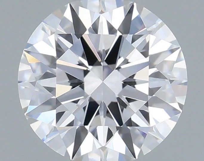 0.54 Carat Round Shaped, Ideal Cut, D Color, VS1 Clarity, IGI Certified Lab Grown Diamond