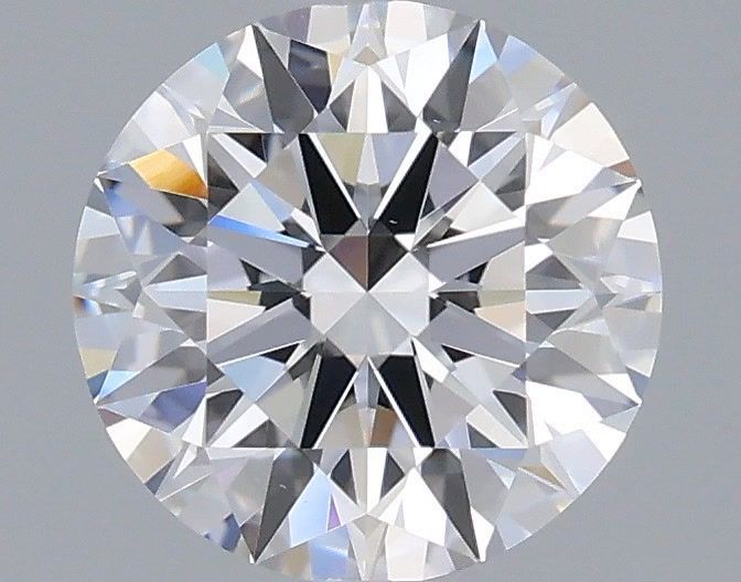 1.57 Carat Round Shaped, Ideal Cut, D Color, VVS2 Clarity, IGI Certified Lab Grown Diamond