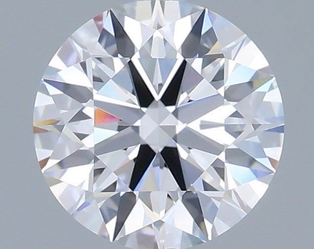 1.58 Carat Round Shaped, Ideal Cut, D Color, VVS2 Clarity, IGI Certified Lab Grown Diamond