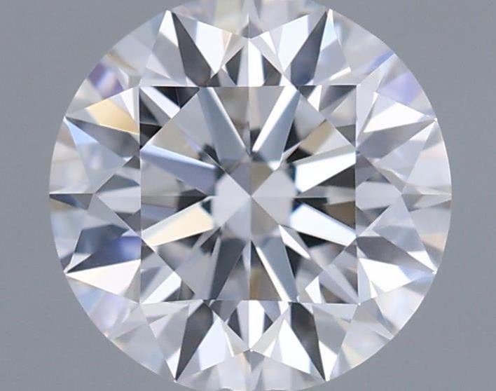 0.72 Carat Round Shaped, Ideal Cut, D Color, VVS1 Clarity, IGI Certified Lab Grown Diamond