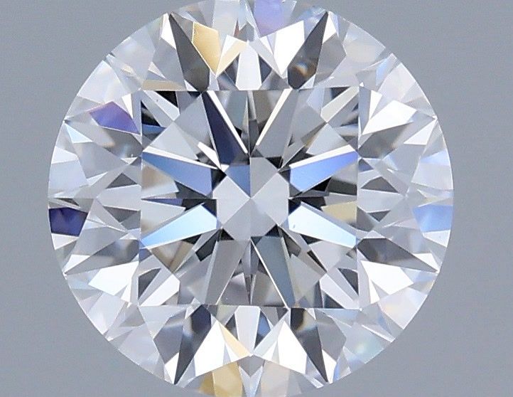1.37 Carat Round Shaped, Excellent Cut, D Color, VS1 Clarity, IGI Certified Lab Grown Diamond