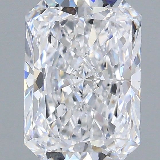 1.53 Carat Radiant Shaped, Very Good Cut, D Color, VVS1 Clarity, IGI Certified Lab Grown Diamond