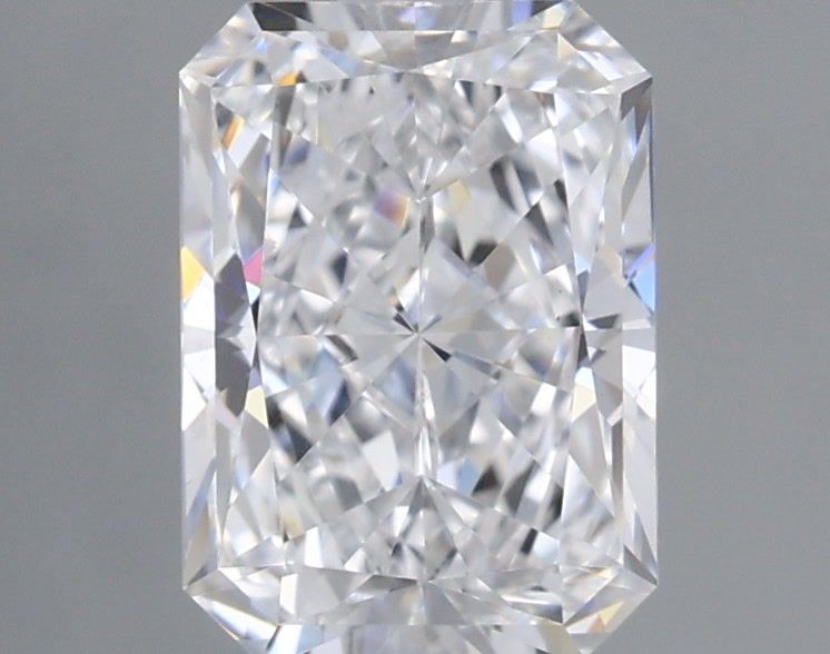 1.01 Carat Radiant Shaped, Ideal Cut, D Color, VS2 Clarity, IGI Certified Lab Grown Diamond