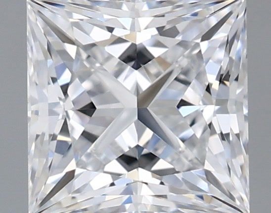 1.03 Carat Princess Shaped, Ideal Cut, D Color, IF Clarity, IGI Certified Lab Grown Diamond