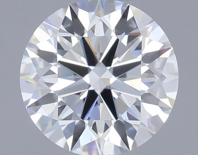 0.44 Carat Round Shaped, Excellent Cut, D Color, VVS2 Clarity, IGI Certified Lab Grown Diamond