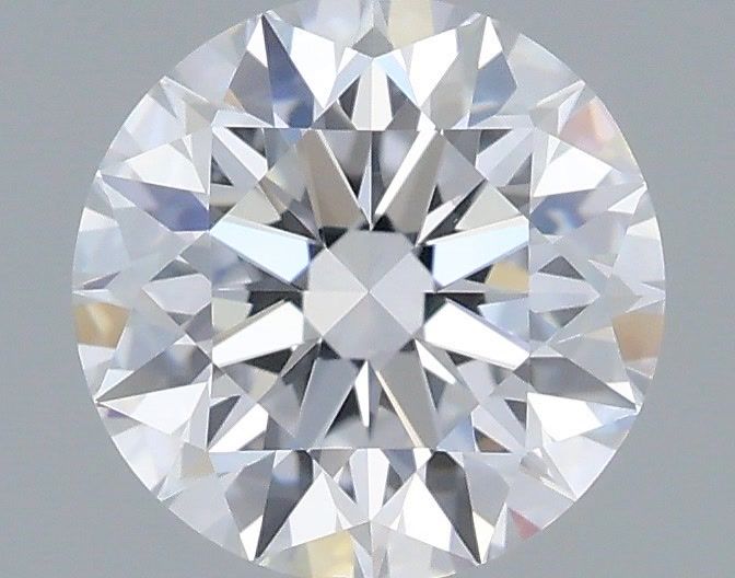 1.05 Carat Round Shaped, Ideal Cut, D Color, VVS2 Clarity, IGI Certified Lab Grown Diamond