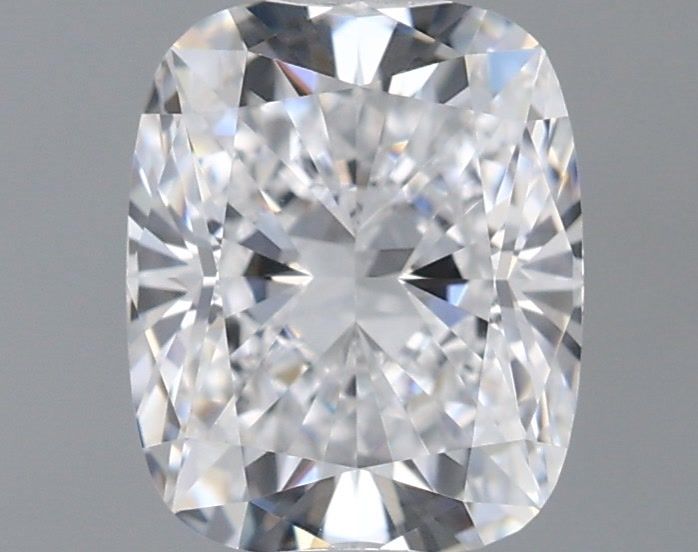 1.02 Carat Cushion Shaped, Ideal Cut, D Color, VVS2 Clarity, GIA Certified Lab Grown Diamond