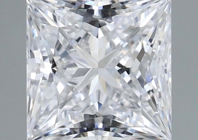 1.20 Carat Princess Shaped, Ideal Cut, D Color, VVS2 Clarity, IGI Certified Lab Grown Diamond
