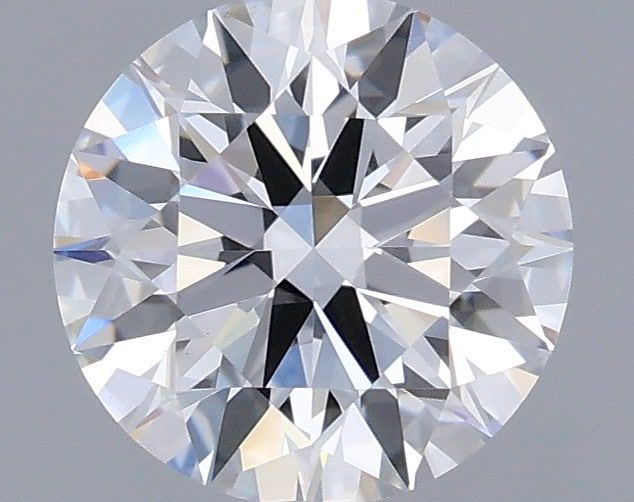1.23 Carat Round Shaped, Ideal Cut, D Color, VVS2 Clarity, IGI Certified Lab Grown Diamond