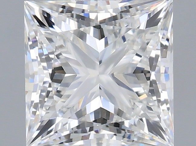 0.76 Carat Princess Shaped, Very Good Cut, E Color, VVS1 Clarity, IGI Certified Lab Grown Diamond