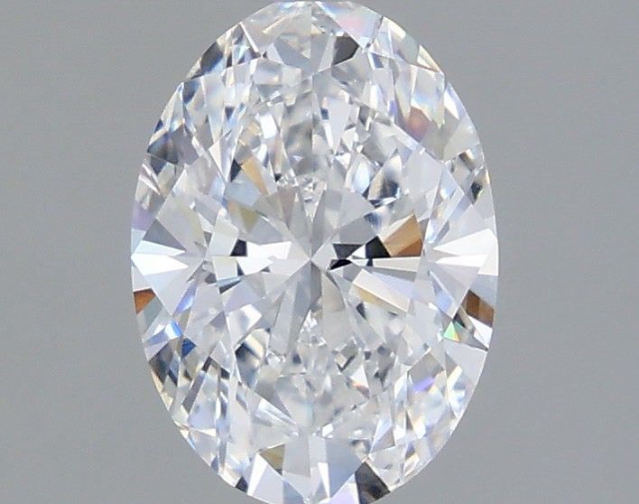 1.37 Carat Oval Shaped, Very Good Cut, D Color, VVS1 Clarity, IGI Certified Lab Grown Diamond