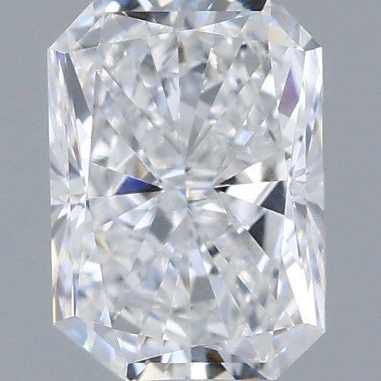 0.51 Carat Radiant Shaped, Very Good Cut, D Color, IF Clarity, IGI Certified Lab Grown Diamond