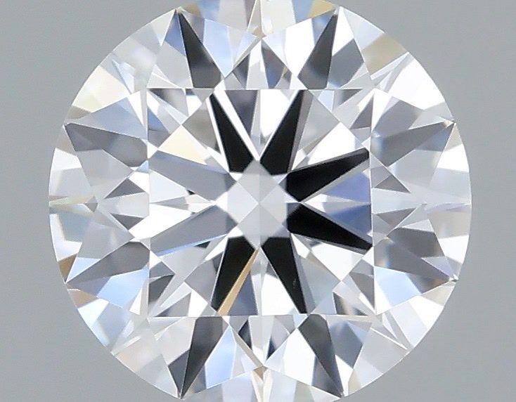 1.03 Carat Round Shaped, Ideal Cut, D Color, VVS2 Clarity, IGI Certified Lab Grown Diamond