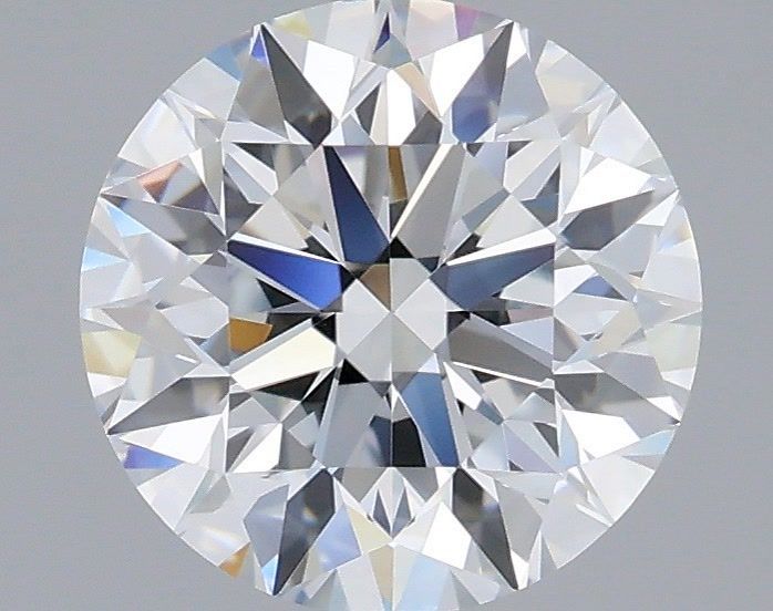 2.03 Carat Round Shaped, Excellent Cut, E Color, VVS2 Clarity, IGI Certified Lab Grown Diamond