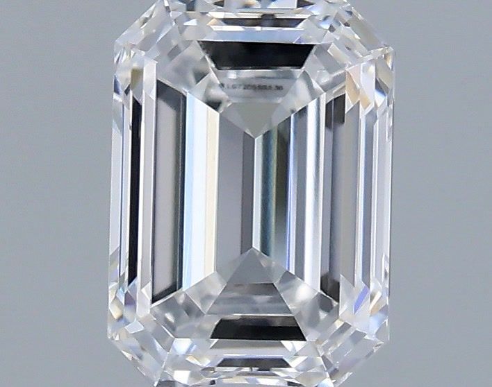 0.73 Carat Emerald Shaped, Very Good Cut, D Color, IF Clarity, IGI Certified Lab Grown Diamond