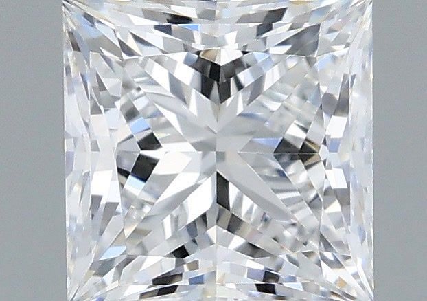 1.03 Carat Princess Shaped, Ideal Cut, D Color, IF Clarity, IGI Certified Lab Grown Diamond