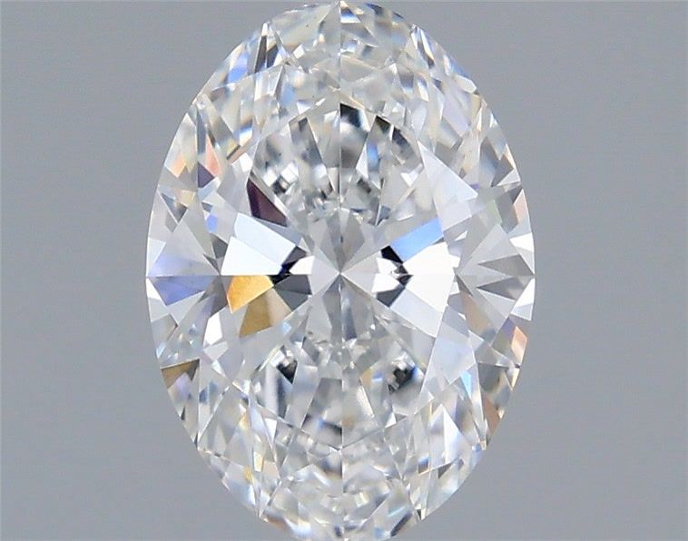 1.05 Carat Oval Shaped, Ideal Cut, D Color, VS2 Clarity, IGI Certified Lab Grown Diamond