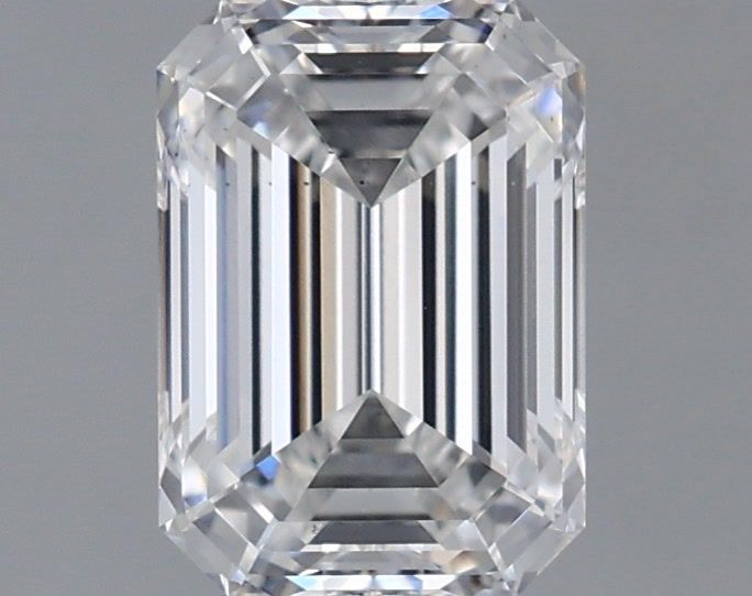 1.58 Carat Emerald Shaped, Ideal Cut, D Color, VS2 Clarity, IGI Certified Lab Grown Diamond