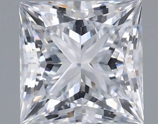 1.01 Carat Princess Shaped, Ideal Cut, F Color, IF Clarity, IGI Certified Lab Grown Diamond