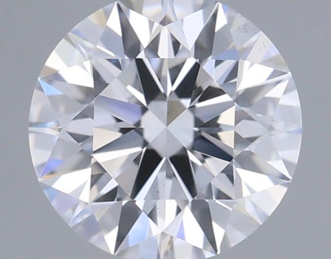0.69 Carat Round Shaped, Ideal Cut, D Color, VS2 Clarity, IGI Certified Lab Grown Diamond