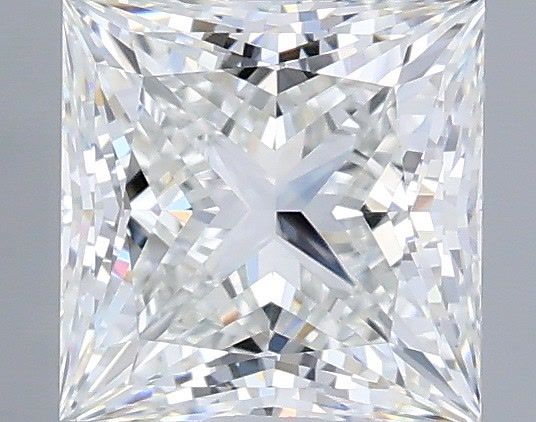 1.08 Carat Princess Shaped, Ideal Cut, F Color, VVS1 Clarity, IGI Certified Lab Grown Diamond