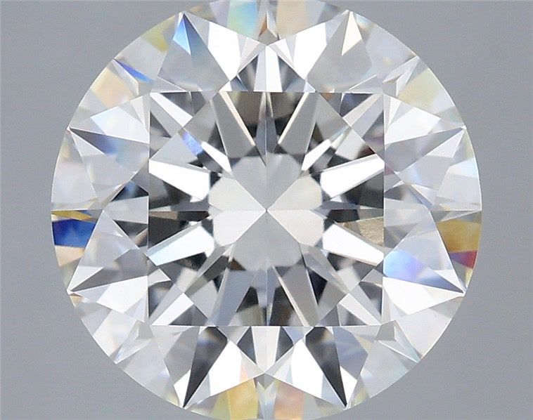 5.09 Carat Round Shaped, Excellent Cut, G Color, VVS2 Clarity, IGI Certified Lab Grown Diamond