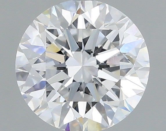 1.08 Carat Round Shaped, Very Good Cut, D Color, VVS2 Clarity, IGI Certified Lab Grown Diamond