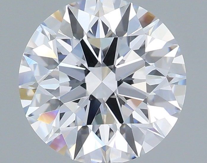1.57 Carat Round Shaped, Ideal Cut, D Color, VS2 Clarity, IGI Certified Lab Grown Diamond