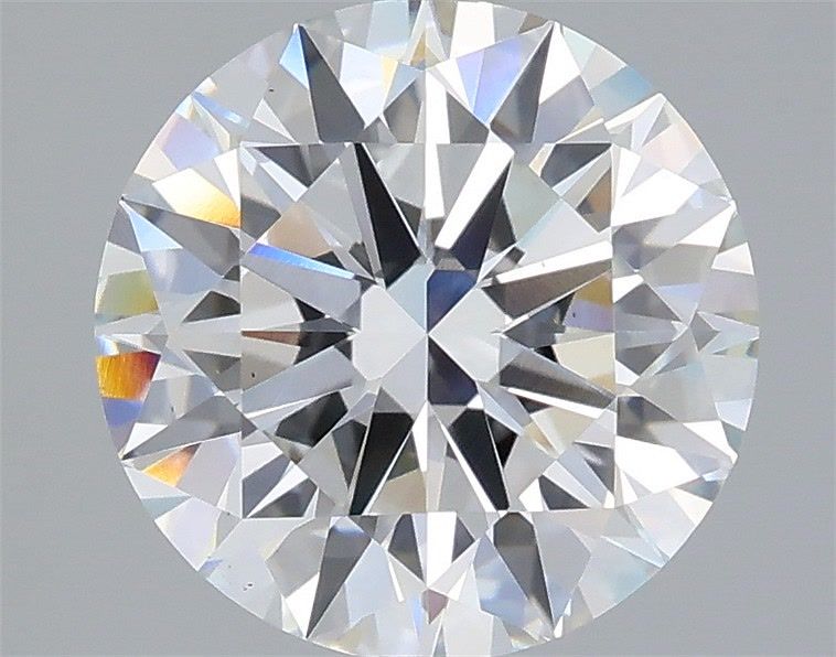 3.04 Carat Round Shaped, Excellent Cut, F Color, VS1 Clarity, IGI Certified Lab Grown Diamond