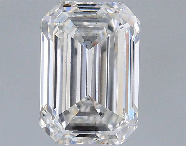 1.51 Carat Emerald Shaped, Excellent Cut, E Color, VS2 Clarity, IGI Certified Lab Grown Diamond