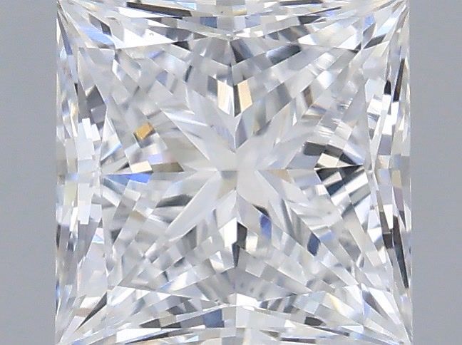 0.76 Carat Princess Shaped, Very Good Cut, D Color, VS1 Clarity, IGI Certified Lab Grown Diamond