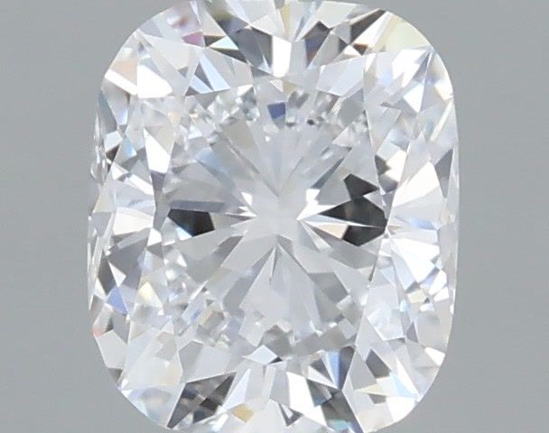 0.95 Carat Cushion Shaped, Ideal Cut, D Color, VVS2 Clarity, IGI Certified Lab Grown Diamond