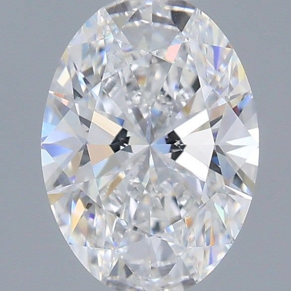 1.53 Carat Oval Shaped, Very Good Cut, D Color, VVS2 Clarity, IGI Certified Lab Grown Diamond