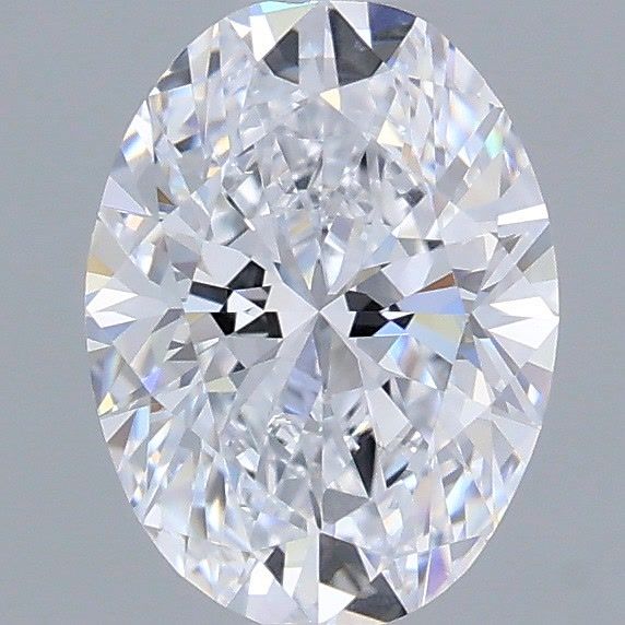 1.05 Carat Oval Shaped, Very Good Cut, D Color, VVS2 Clarity, IGI Certified Lab Grown Diamond