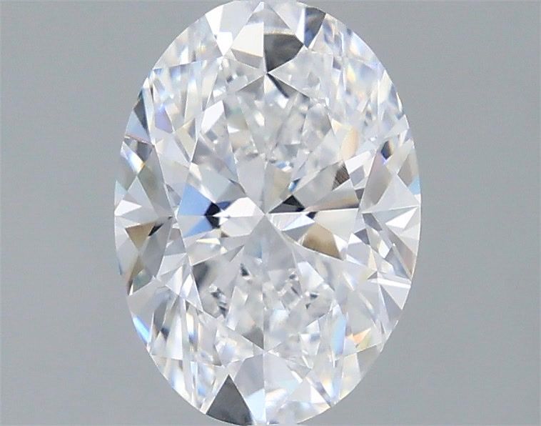 1.51 Carat Oval Shaped, Very Good Cut, D Color, VVS2 Clarity, IGI Certified Lab Grown Diamond