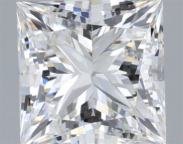2.00 Carat Princess Shaped, Very Good Cut, E Color, VVS1 Clarity, IGI Certified Lab Grown Diamond