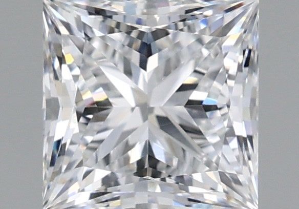 1.12 Carat Princess Shaped, Very Good Cut, D Color, VVS2 Clarity, IGI Certified Lab Grown Diamond